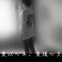黑色伤感女生2014年暗黑qq头像