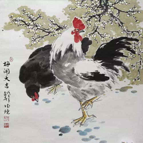 艺术家画的鸡丨鸡年的你这个当头像帅爆了