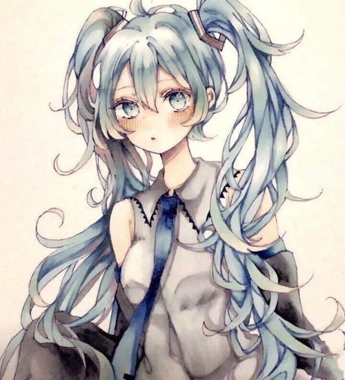 马克笔插画太太笔下的动漫女孩都好可爱日系二次元画风