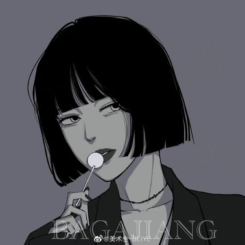 美炸了的御姐风动漫头像