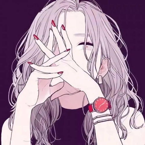 简单好看动漫女生头像