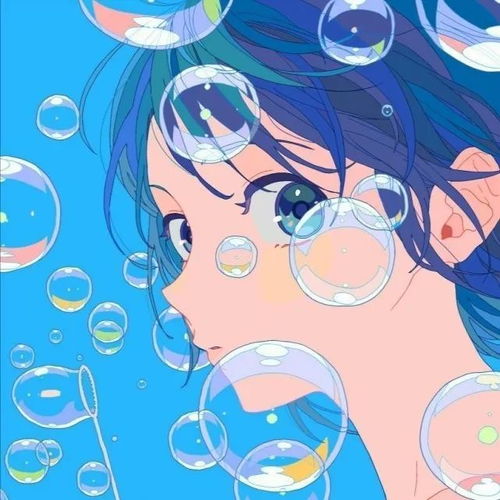 动漫女生头像我曾捡到过一束光日落时还给了太阳