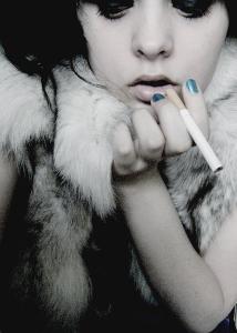 抽烟女头像个性头像男人
