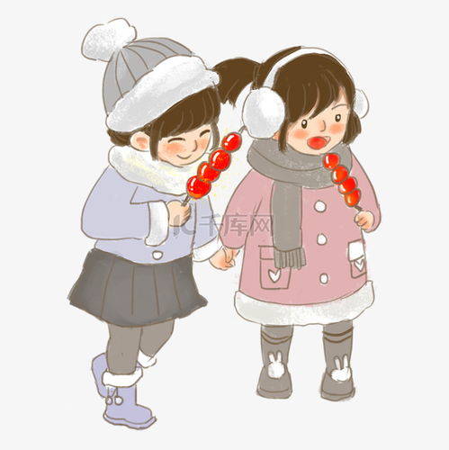 小女孩卡通头像制作小女孩