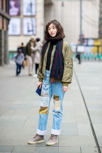 街拍美女,大方优雅和个性时尚演绎不同的美,打造街头不同的美景