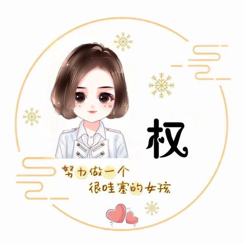 女生姓氏头像定制取图第10期