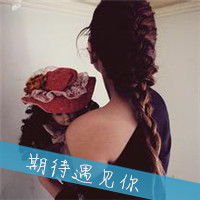 唯美霸气黑白简插画女微信头像图片大全