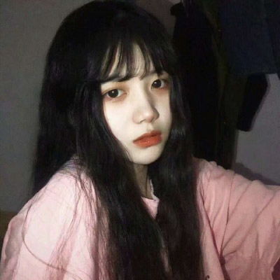 黑暗冷酷真人女头像一组高冷丧系图片