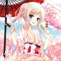 樱花背景吃丸子的那个女孩是哪个动漫的