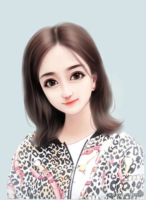 你的头像该换了,最美女生芭比娃娃真人漫画头像,减龄又好看