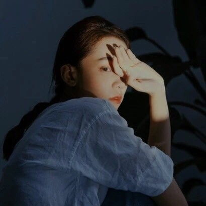 黑蓝色冰山女头