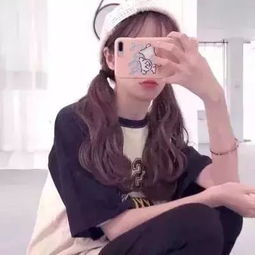 女生遮脸头像