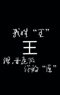 我姓王