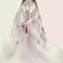 伤感唯美美女头像侧身古风