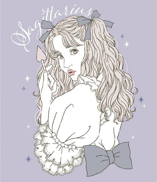 插画合集这些少女绘画,最适合做头像啦