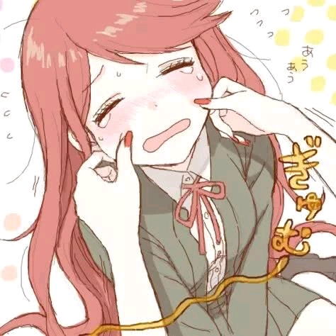 女人漫画头像高冷闺蜜