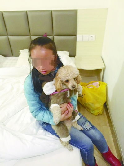 带着狗狗离家出走12岁小女孩找到了