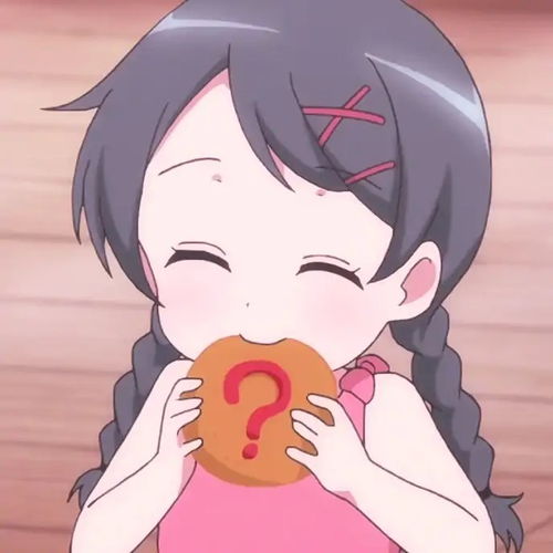无私稿动漫可爱吃货女生头像干饭人的专属头像