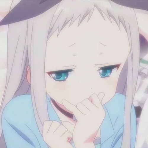 女生动漫头像那女孩对我说