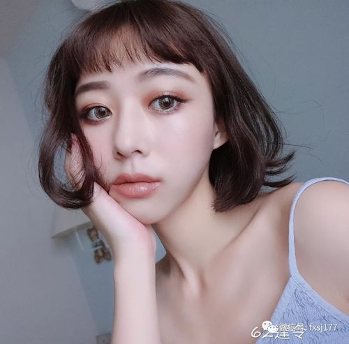少女系二次元刘海