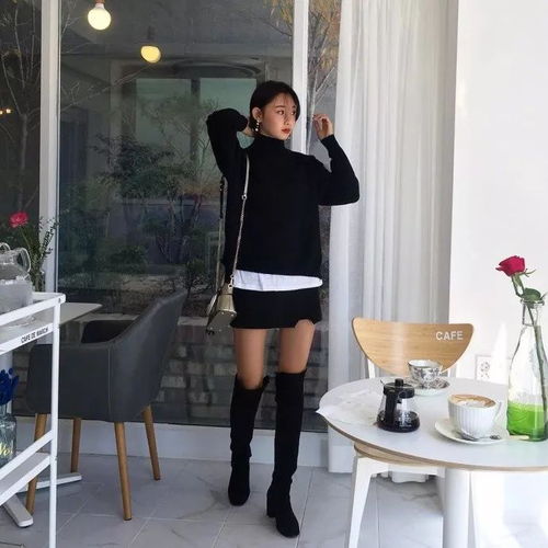 高个子纤瘦女生冬季这样穿又美又有型