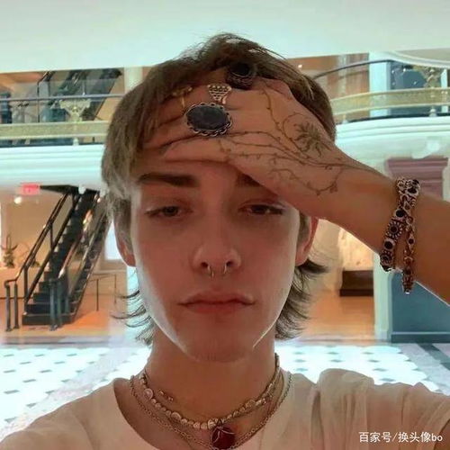 高颜值欧美男生头像