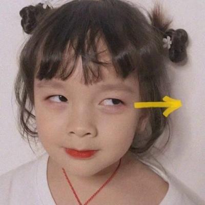 2020萌娃头像女生可爱超萌你保护世界我保护你