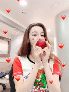 吃货女孩头像可爱摆拍
