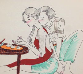 她用插画,画出男女那些事,在ins拥有超高人气
