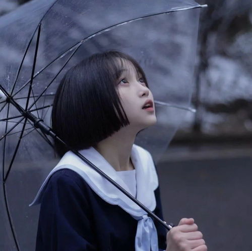女生真人头像清冷