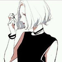 动漫女生头像高冷侧脸伤感微信头像图片大全