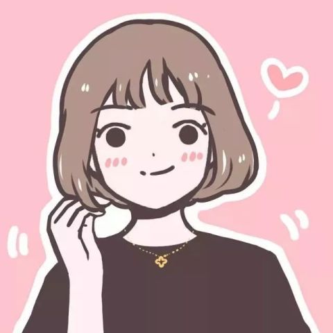 女生可爱头像手绘头像手绘