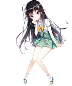 二次元动漫头像校园风系列,多才多艺的小女孩