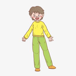 冬季冬日短发衣少女卡通手绘图片素材其他格式下载动漫人物大全