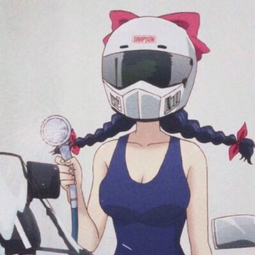 霸气性感头像女生机车
