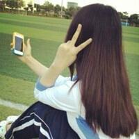 求穿这种类似校服的女生背影头像,清新一点的