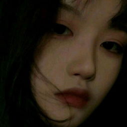 超酷黑暗系女生头像潮女偏丧qq女生头像