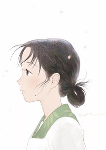 干净清冽的冷淡少女插画,每张都想保存
