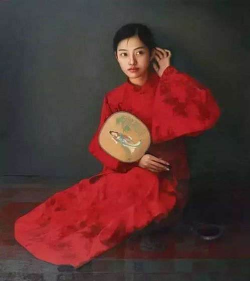 油画里的美女个个貌似天仙