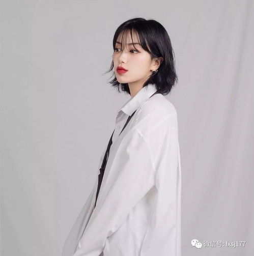 潮短发,个性女孩都爱她