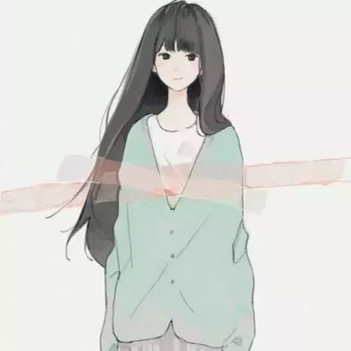 手绘女生头像我能去见见你吗