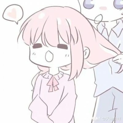美得让我有了想法了,粉色系卡通头像少女心