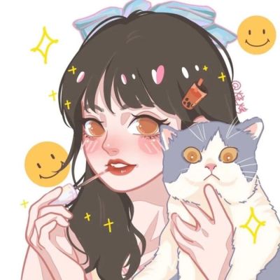 2032活泼可爱动漫女生头像