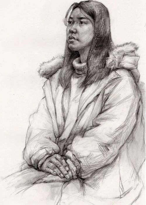 中国美院高分素描半身像,附素描半身像提高方法