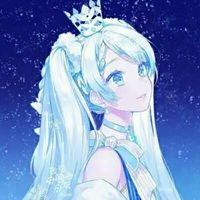 粉色古风头像女生蓝色系