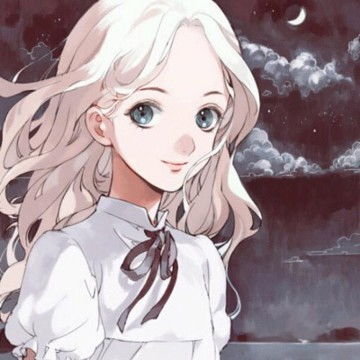 女生唯美漫画头像