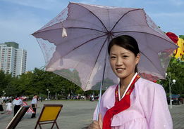 西方人镜头下的朝鲜妇女