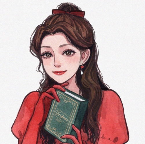 头像超美迪士尼公主圣诞头像