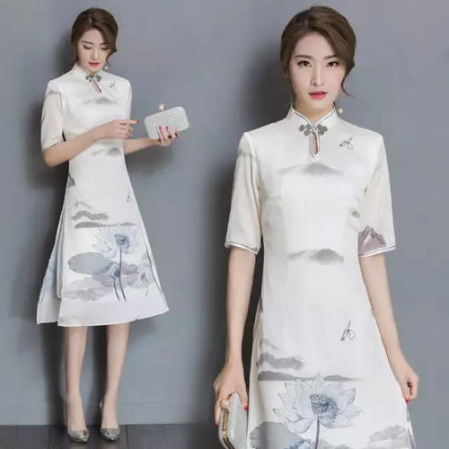 旗袍赋予女人的,不仅温婉气质,还有高雅的灵动