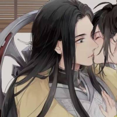 超好看二次元情侣头像高清一左一右